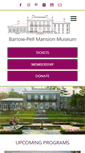 Mobile Screenshot of bartowpellmansionmuseum.org